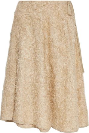 By Malene Birger Dixia midi skirt - women - Viscose - 38 - Neutrals