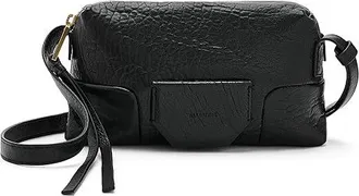 AllSaints Ares Micro Xbody Cross Body Womens Handbags Black, Leather