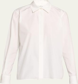 Max Mara Button-Down Cotton Shirt