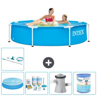 Intex Piscina Con Estructura Redonda - 244x51 Cm - 7-piezas S31416
