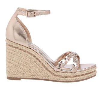 Dune London Dames/Dames Khai gevlochten sleehakken (Roze Goud)