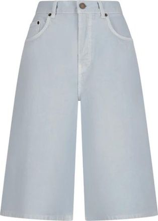 Haikure NEW Becky Twill 45 - Dames - Cropped Jeans - Blauw - W24 - Katoen - Jeans