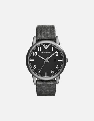 Emporio Armani Mens Emporio Armani AR1834 Black Dial Mens Watch
