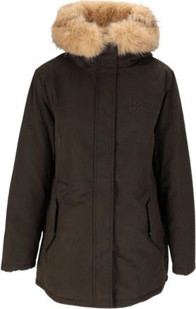MC2 Saint Barth Parkas - Dames - Parka Jassen - Groen - S - Jassen