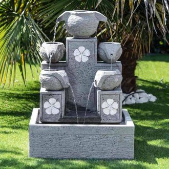 Wanda Collection Fuente De Jard&iacute;&shy;n Cascada 5 Copas 90 Cm