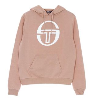 Sergio Tacchini Cropped Logo Hoodie - Dames - Hoodies - Bruin - S - Katoen - Hoodies & sweatvesten