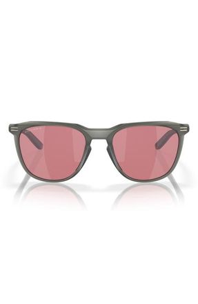 Oakley Thurso 54mm Prizm Round Sunglasses in Smoke at Nordstrom