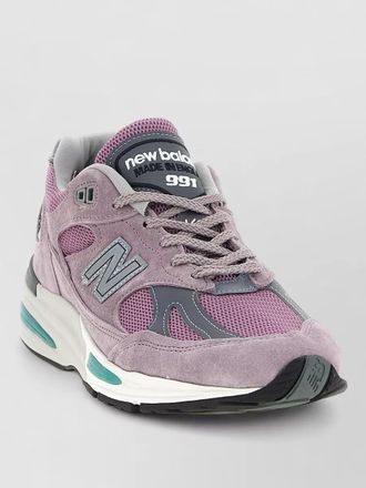 New Balance uk 991v2 mesh sneakers rubber outsole