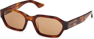 GCDS GD0076 54J Mens Sunglasses Tortoiseshell Size 55