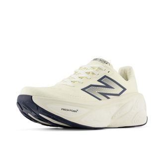 New Balance Womens Fresh Foam X More V5 Running Shoe, Angora/Sea Salt/Hot Mango, 5.5 UK