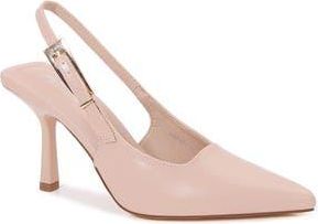 Berness Pointed Toe Slingback Pump in Beige at Nordstrom Rack, Size 5.5