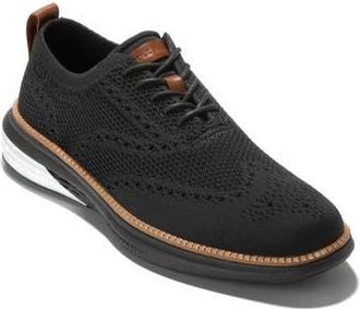 Cole Haan Grand Hurrion Stitchlite Wing Oxford in Black /Ch British Tan /Black at Nordstrom Rack, Size 11.5