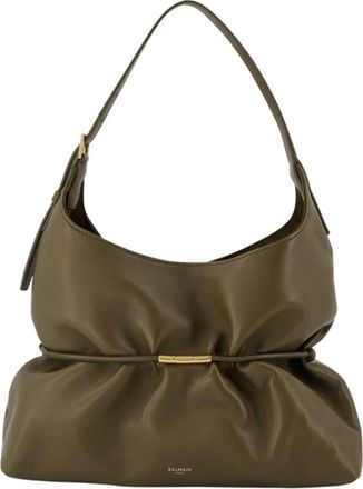 Balmain Mujer, Bolsos, Verde, Talla: ONE Size