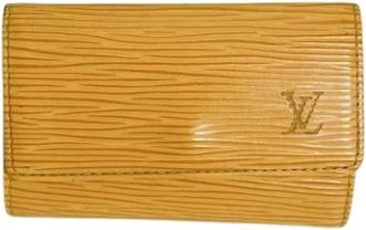 Louis Vuitton Pre-owned Accessories, female, Yellow, Size: ONE SIZE Pre-owned Keycase