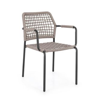 Konte Design Juego de 4 sillas con reposabrazos