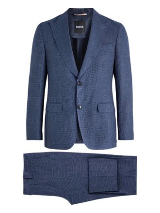 BOSS button suit - Blue