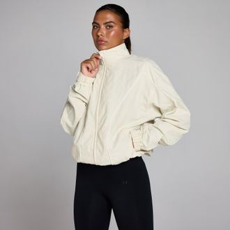 MyProtein Chaqueta tejida Tempo Contrast para mujer de MP - Polvo del desierto - XS