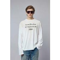 Acne Studios Relaxed Fit LS Logo T-shirt