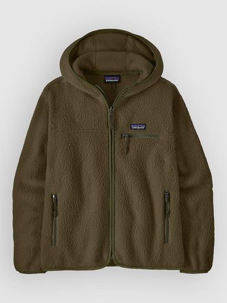 Patagonia Retro Pile Hoodie gr&uuml;n