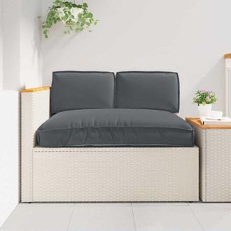 vidaXL Pallet Cushion Set 3 pcs Anthracite 120 x 80 x 12 cm vidaXL
