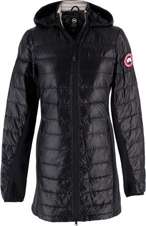 Canada Goose Black HyBridge Lite Tech Longline Coat Size XS
