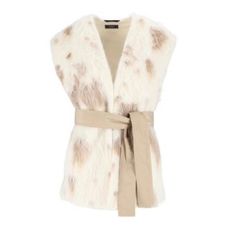 PESERICO Gilet - - Jackets - Donna - Bianco - M