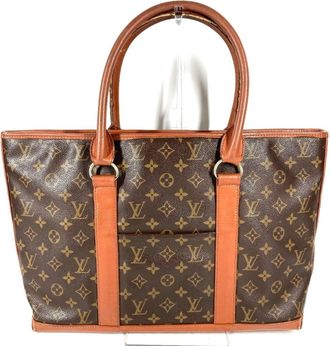 Louis Vuitton Brown Monogram Monogram Shoulder Bag Tote Bag (Pre-Owned)