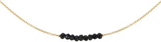 Lily & Roo Gold Spinel Gemstone Cluster Choker