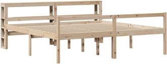 vidaXL Cama Para Personas Mayores Con Cabecero Madera Maciza 200x200cm Vidaxl