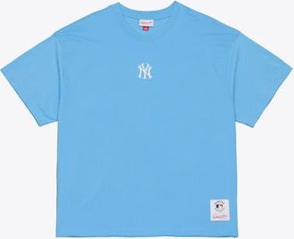 Mitchell & Ness Mens Mitchell & Ness Light Blue New York Yankees Insignia Premium T-Shirt at Nordstrom, Size Xx-Large