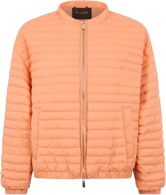 Moorer Elvira Gewatteerde Jas - Dames - Winterjassen - Roze - S - Polyester - Jassen