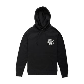 Deus Harajuku Address Hoodie - Heren - Sweatshirts & Hoodies - Zwart - Maat: L Katoen