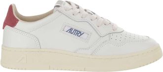 Autry White Color Block Low Sneakers