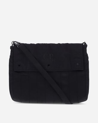 C.P. Company Herringbone Logo Bag Black