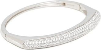 Guess Co hinged bracelet - women - Sterling Silver - L
