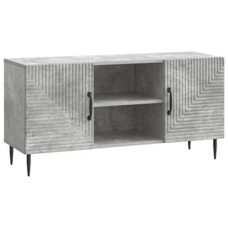 vidaXL Mueble De Tv Gris Hormig&oacute;n 102 X 34,5 X 50 Cm Vidaxl