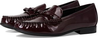 Bandolino Laynei Womens Dress Flat Shoes Dark Red Patent : 9.5 M, Leather