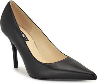 Nine West Gemmha Pointed Toe Pump in Black at Nordstrom, Size 10.5