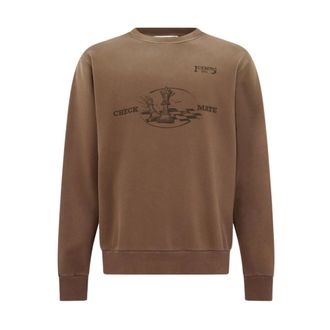 Iceberg Sudadera de cuello redondo - Sweatshirts & Hoodies - Hombre - Marr&oacute;n - XL