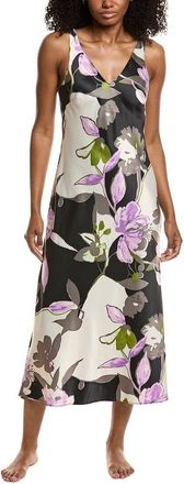 Natori Tsubaki Satin Tank Slip Dress