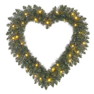 Black Box Trees Corona decorativa verde h10xb60xl60cm