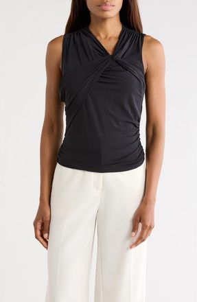 Rag & Bone Clara Draped V Neck Tank in Black at Nordstrom Rack, Size Xx-Small