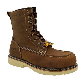 Adtec Apex 8 SR Moc-Toe Work Boots in Crazy Horse at Nordstrom, Size 10.5