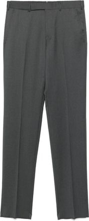 Ermenegildo Zegna Lange Formele Broek - Heren - Nette broeken - Grijs - XL - Broeken