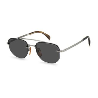 David Beckham Silver Metal Mens Sunglasses