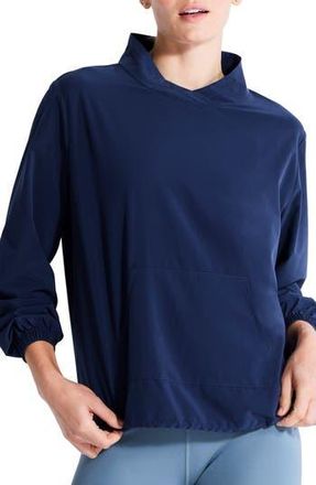 Nic+Zoe Tech Stretch Pocket Top in Ink at Nordstrom Rack, Size X-Small