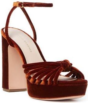 Loeffler Randall Rivka Knotted Platform Sandal in Sienna at Nordstrom Rack, Size 10.5