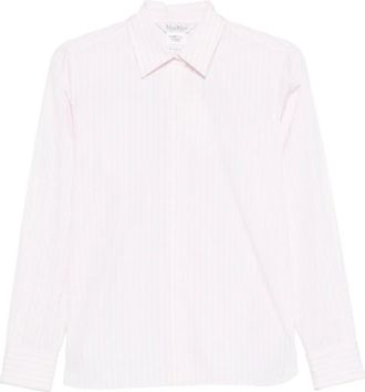 Max Mara Camicia a righe - Bianco