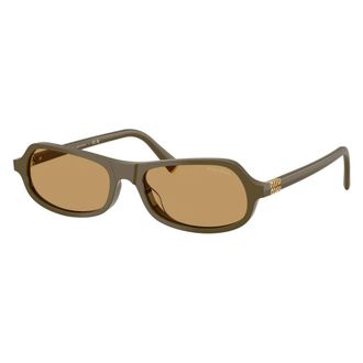 Miu Miu Sunglasses, unisex, Green, Size: 55 MM MU B10Su Sunglasses
