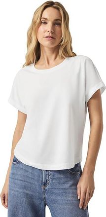 Splendid Skye Short Sleeve T-Shirts Womens T Shirt White : XL (Womens 14-16), Cotton/Polyester